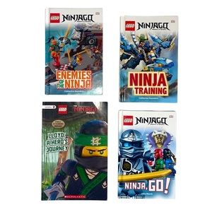 Lego Ninjago Book Set 📚 Set of 4
